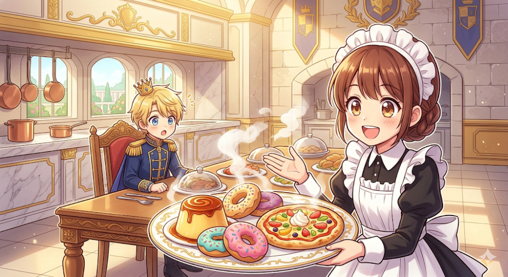 異世界メイドの三ツ星グルメ 現代ごはん作ったら王宮で大バズリしました